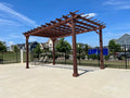 Outdoor Redwood Pergola