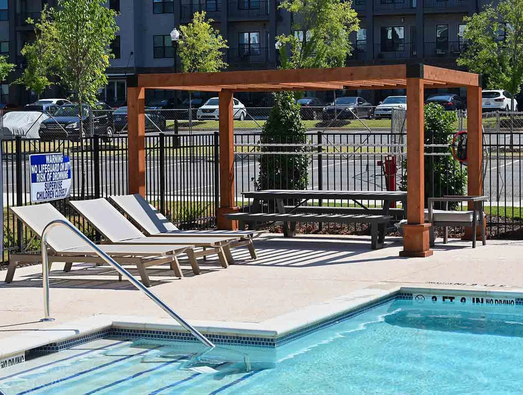 Modern Smooth Pergola